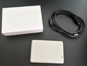 เครื่องอ่าน/เขียน RFID UHF แบบบาง UD-12 ชนิด USB สำหรับเดสก์ท็อป ขนาดเล็ก รองรับฟังก์ชันจำลองคีย์บอร์ด ใช้งานร่วมกับ Windows 10 รองรับมาตรฐาน ISO - Product Image 1