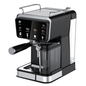 Aifa nuova macchina da caffè Semi automatica da 20 Bar con macinacaffè e latte per caffettiera Espresso - Product Image 6