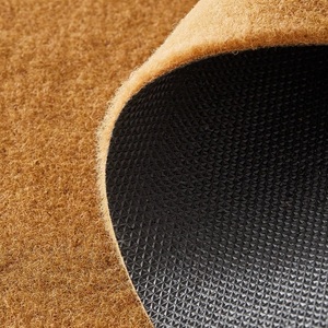 Tapis de sol antidérapant demi-cercle demi-rond en fibre de polyester haute densité de noix de <span class=keywords><strong>coco</strong></span> tapis d'extérieur tapis de porte de bienvenue - Product Image 2