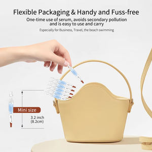 老化と乾燥の兆候のための銅ペプチドを含むマルチペプチドファーミングフェイスセラムチューブクローネ美容製品 - Product Image 4