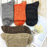 Chaussettes chauffantes d'hiver en laine d'alpaga pour femmes