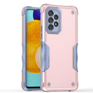 Funda protectora de teléfono con diseño de parachoques de PC Tpu resistente a los golpes para <span class=keywords><strong>Samsung</strong></span> S23Ultra 22 21 <span class=keywords><strong>20Fe</strong></span> A13 23 24 33 52 53 54 4G 5G - Product Image 1