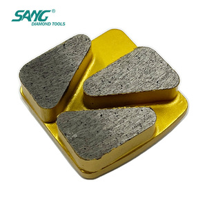Bloc abrasif diamanté OEM SANG de qualité supérieure Redi Lock Metal Bond, haute efficacité, résistant à l'usure, pour sols en béton - Product Image 2