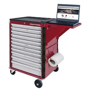 Kraftwerk Side-tray / <b>roll</b>-holder <b>tool</b>-cabinets - Product Image 4