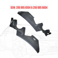 Nouveau support de pare-chocs avant gauche et droit pour systèmes de carrosserie automobile OEM 2068856504 Mercedes-Benz Classe C W206 – Fixation par boulons pour rétrofit/amélioration