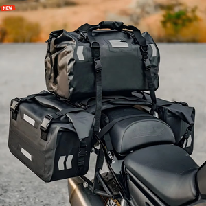 Bolsa Lateral para Bicicleta de TPU Impermeable y Moderna de 55L, con Diseño Ergonómico para Viajes de Larga Distancia, Bolsa Trasera para Casco de Ciclista - Product Image 3