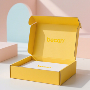 Caja de Envío Corrugada Ecológica para Ropa, Caja de Cartón Kraft con Logotipo Personalizado, Solución de Logística Global Rápida al por Mayor, <span class=keywords><strong>Becan</strong></span> - Product Image 1