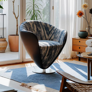 Venta muy caliente Exportación Más de 50 países Ocio Silla giratoria cónica única de gama alta IB617 para el hogar o el hotel - Product Image 3
