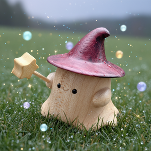 Adornos <span class=keywords><strong>de</strong></span> elfos grabados en madera maciza, arte creativo <span class=keywords><strong>de</strong></span> tallado y ensamblaje, decoración del hogar, regalo lindo - Product Image 4