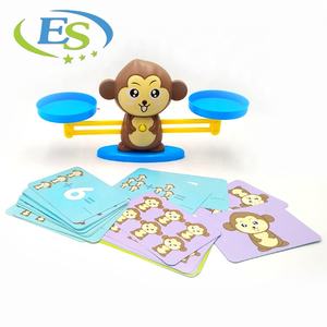 Balance Monkey cat dog giocattoli digitali modelli e carte digitali giocattoli educativi Montessori Monkey Balance Match Learning toys - Product Image 2