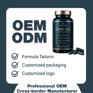Capsules de vitamines capillaires GHK-CU à étiquette privée personnalisée, stimulent le <span class=keywords><strong>collagène</strong></span> et l'élasticité, antioxydant, biotine 99%, pour adultes, hommes et femmes - Product Image 2