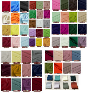 100% <span class=keywords><strong>di</strong></span> <span class=keywords><strong>seta</strong></span> <span class=keywords><strong>di</strong></span> gelso crêpe De Chine tessuto 16mm Crepe per abiti da sposa camicie indumenti da notte cuscini 140 cm <span class=keywords><strong>di</strong></span> larghezza - Product Image 2