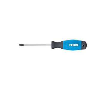 FERVI - C882/2100 Paquete colgante de destornillador cruzado-EAN 8012667275075 DESTORNILLADORES DE PUNTA CRUZ - Product Image 1