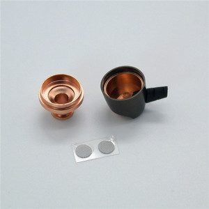 Coque d'oreille en métal 10 mm vert vif pour écouteurs intra-auriculaires, accessoire DIY - Product Image 2