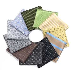 Mouchoir de poche pour <span class=keywords><strong>homme</strong></span> en soie/polyester 100% écologique, imprimé tissé, design original Boyi, vente en gros - Product Image 4