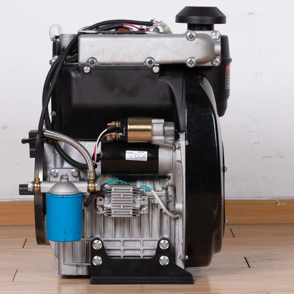 diesel engine twin cylinder