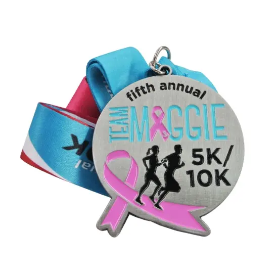 Custom Made 5k 10K Souvenirs 3D Running Race Award Half Marathon Metal Sport Medal