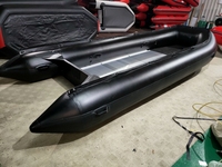 Bateau pneumatique en PVC et aluminium de 5m, 5,5m, 6,5m, 7m, 8m, 9m, 10m pour le sauvetage