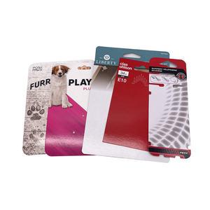 Chất Lượng Cao Tùy Chỉnh Bao Bì Các Tông Đầu Thẻ In Ấn Gói Sản Phẩm Trượt Bao Bì Vỉ Tiêu Đề Giấy Chèn Thẻ - Product Image 2