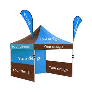 Gazebo Plegable de Aluminio Resistente 3x3 con Logotipo Personalizado, Carpa Desplegable para Eventos - Product Image 5