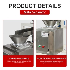 เครื่องตรวจจับโลหะแบบคลื่นสูงจากโรงงาน พร้อมเครื่องแยกวัสดุ PE PP PET อัตราการตรวจจับ 300-400 กก./ชม. - Product Image 6