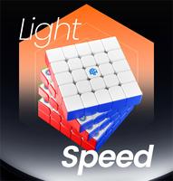GAN562 M 5x5 Speed Magic Cube Core Magnetic Stickerless Cube UV Coated Puzzle GAN562M GAN 562 5*5 pour Speedcuber