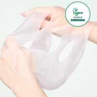 Paquete de mascarillas ultrafinas veganas de aplicación rápida con cuidado higiénico sin contacto para una ajuste rápido en 3 segundos y masaje de doble rodillo