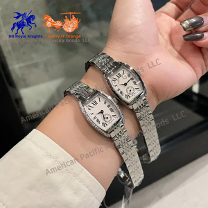 Reloj Longines de Lujo con Diseño Geométrico de Cristal Antiguo, Elegante y Sencillo, con Movimiento 'Ronda' para los Nuevos Amantes de Longines - Product Image 5