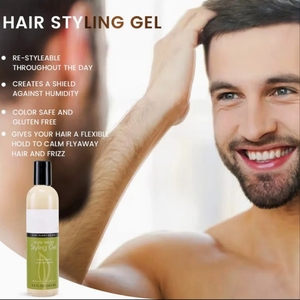 Gel per Capelli alla Lavanda con Olio Essenziale e Vitamina B5, a Base d'Acqua, Tenuta Flessibile per Capelli Ricci, Mossi e Crespi, Set per la Cura dei Capelli - Product Image 6
