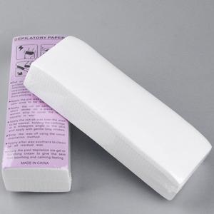 Bandas de <span class=keywords><strong>Cera</strong></span> Depilatorias Faciales y Corporales <span class=keywords><strong>para</strong></span> Salón de Belleza, Tela No Tejida, Impermeables, de un Solo Uso, 7*20cm, 100 Unidades/Bolsa - Product Image 5