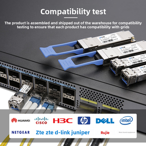 Para Fiberhome 40G módulo óptico multimodo QSFP + SR4 850NM Mpo interfaz 150M personalizable para Cisco para interruptores Huawei H3C - Product Image 4