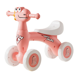 Véhicule d'équilibre pour enfants - Trottinette sans pédales ou trotteur pour enfant de 1 à 3 ans avec quatre roues. - Product Image 1