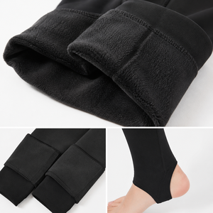 CFZ <span class=keywords><strong>Collant</strong></span> <span class=keywords><strong>Premaman</strong></span> Plus-Size / Calze a Rete Due Pezzi Separati Foderati in Pile Spessi e Caldi in Cotone 200-300 Libbre (Extra Large) - Product Image 5