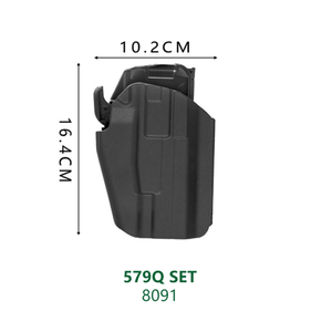 DF15-2ซองปืนของเล่นพลาสติกแขนเหล็กชุดจุดสำหรับกีฬากลางแจ้ง - Product Image 3