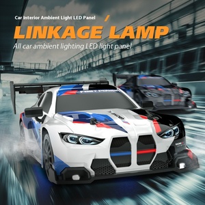 Offre Spéciale <span class=keywords><strong>1</strong></span>:<span class=keywords><strong>24</strong></span> pour BMWM RC voiture télécommande course quatre roues motrices haute vitesse dérive son lumière effets Simulation pour enfants - Product Image 4