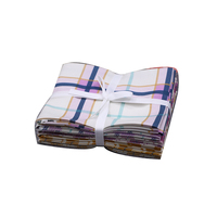 Vente en gros de tissu de courtepointe imprimé de motifs géométriques tissu en coton Fat Quarter tissu 100% coton tissu pour courtepointe