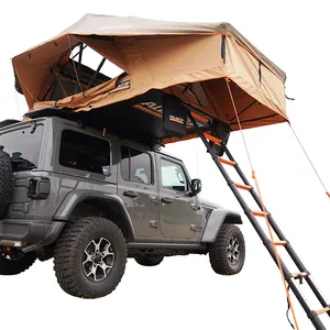 Tenda da tetto per auto gonfiabile per 2-3 persone con copertura morbida da campeggio all'ingrosso per la famiglia