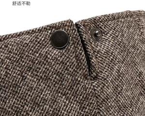 Autumn Fall Winter Fleece Lining Warmth Beret Hat for <b>Men</b> Fashion British Knitted Ivy Hat - Product Image 5