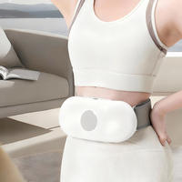 Masseur électrique pour la taille et l'abdomen : traction lombaire avec chaleur et vibrations pour soulager le dos et tonifier le ventre