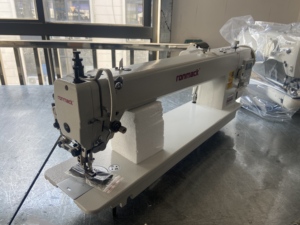 RONMACK RM-0356-D4 Industrial Flat-Bed Lock Single Long Arm Full Automatic <b>Walking</b> Foot Sewing <b>Machine</b> for Garment Factory - Product Image 3