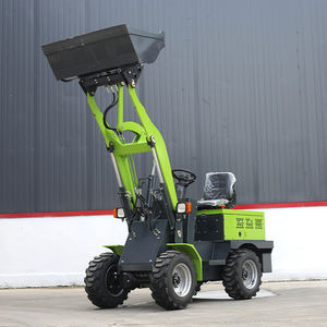 Roda baterai depan Mini kualitas tinggi pemuat dengan Motor inti dan komponen mesin diskon besar - Product Image 3