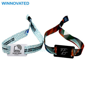 사용자 정의 스마트 QR 코드 <span class=keywords><strong>RFID</strong></span> 팔찌 팔찌 NFC 팔찌 - Product Image 5