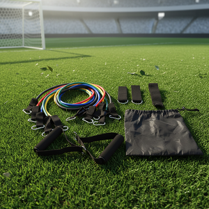 Vente d'usine : Kit de 11 bandes de <span class=keywords><strong>résistance</strong></span> en TPE pour l'entraînement et les exercices intensifs - Product Image 3