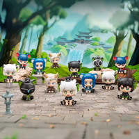 Nouveaux jouets miniatures mignons Friends in a Row de marque d'usine, figurines d'action miniatures à la mode, jouets de dessin animé pour enfants