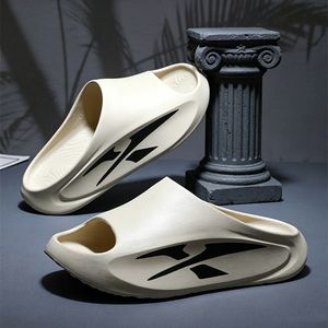 Sandales en mousse EVA souple de haute qualité, écologiques, mode estivale, unisexes, antidérapantes, respirantes, sportives, avec logo personnalisé, pour hommes, OEM - Product Image 2