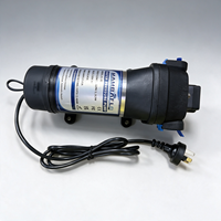 Pompe à eau à diaphragme 230V AC 3,3 GPM 35 PSI 12,5 LPM auto-amorçante avec prise pour l'irrigation domestique et de jardin