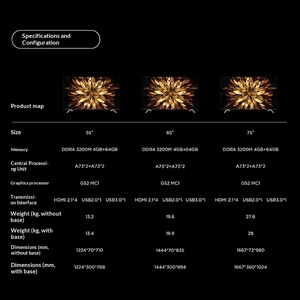 <span class=keywords><strong>TCL</strong></span> 65/75C11G Pro/85C11K QD-Mini LED Anqiao Audio 4K HDR Écran plat LCD intelligent avec capteur de lumière ambiante - Product Image 5