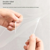 Boîtes à gâteaux d'anniversaire carrées transparentes en PET de 4/6/8/10/12 pouces, à simple ou double couche, avec hauteur étendue pour l'emballage alimentaire