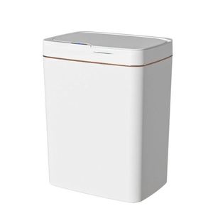 Cubo de Basura Inteligente de 18L con Sensor Inteligente y Tapa Automática, Diseño 2026, Material ABS, Cuadrado, para Baño y Cocina - Product Image 1