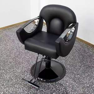 Chaise de barbier hydraulique en cuir synthétique durable, directement de l'usine DAOMENG, réglable en hauteur, rotation à 360 degrés, amovible - Product Image 6